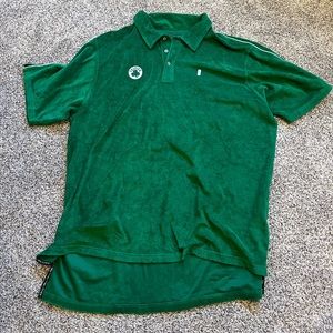 Vintage Boston Celtics reebok nba fusion polo 2XL